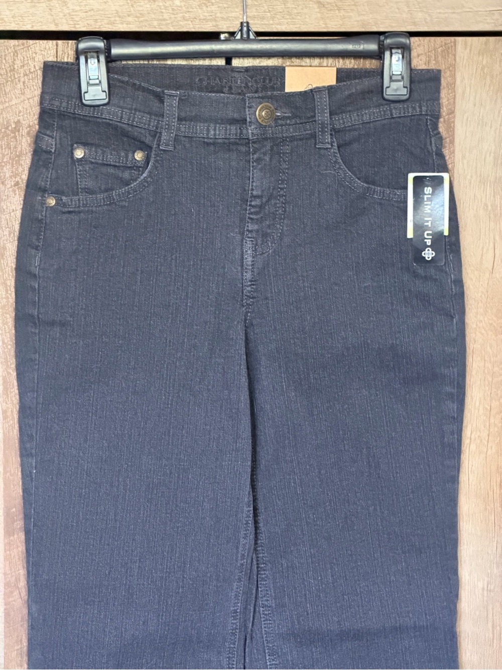 NWT Women’s Black Straight-Leg Jeans - Picture 2 of 12